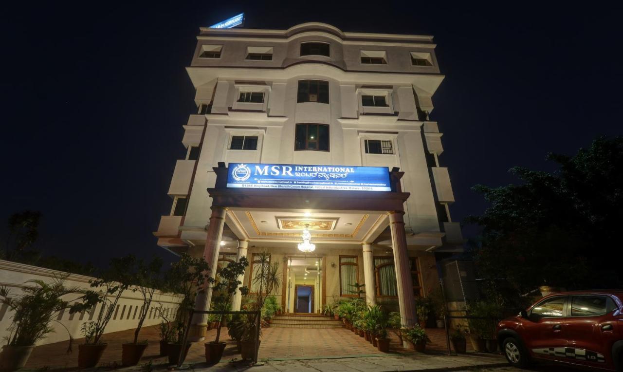 Treebo Trend Msr International - Hebbal Hotel ไมซอร์ ภายนอก รูปภาพ